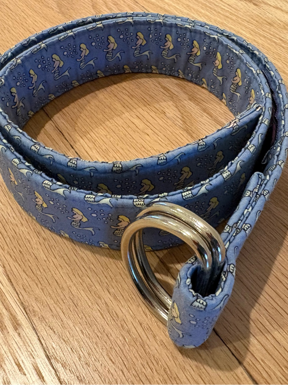 Vineyard Vines Mermaid D-Ring Fabric Belt